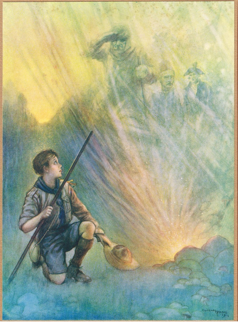 Heroes of the Past, illustration from 