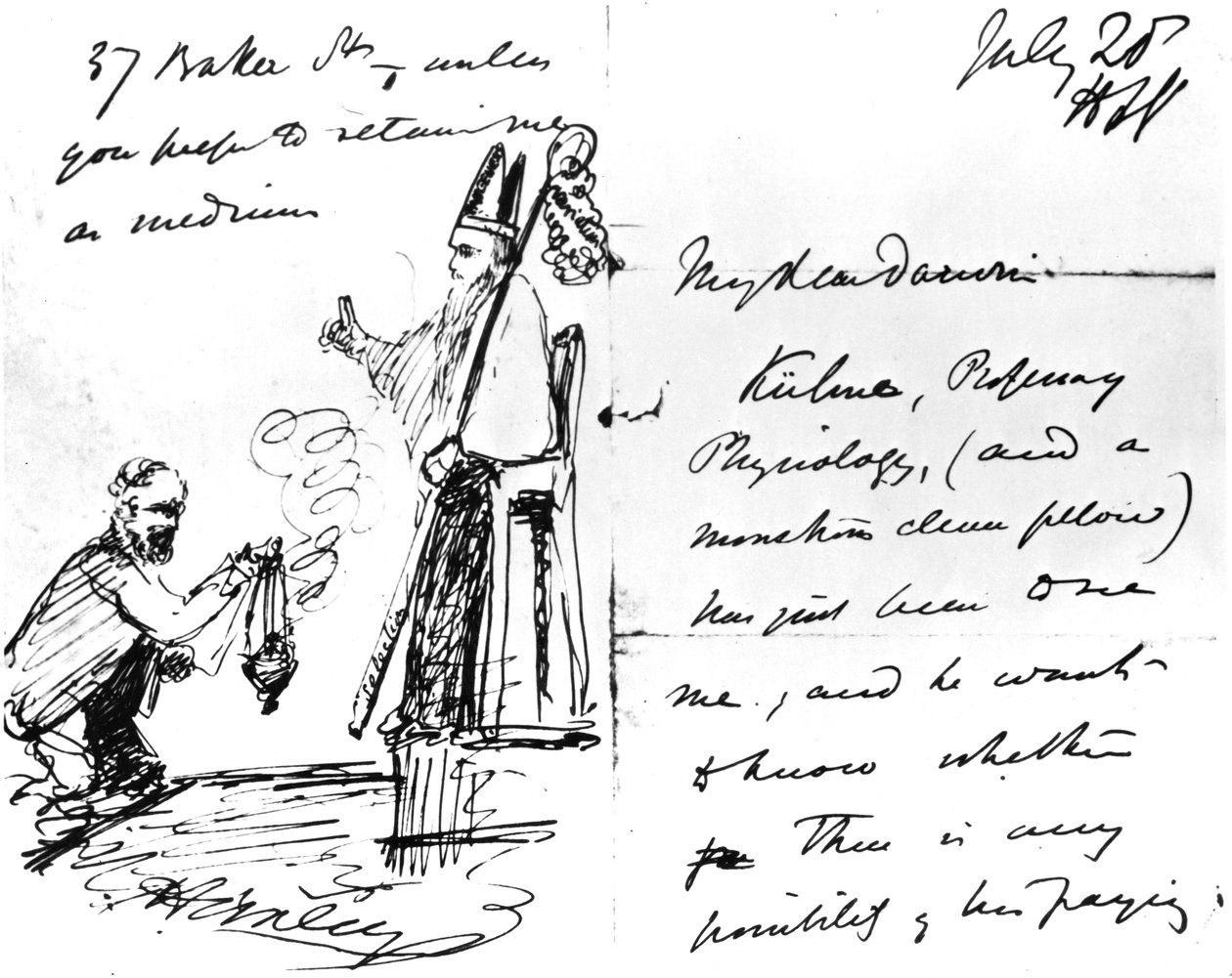 A Letter from Thomas Henry Huxley to Charles Darwin, with a Sketch