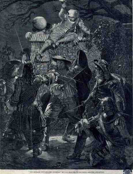 The Outrage Upon Sir John Coventry (d.1682), 21st December 1670 by Thomas Herbert (after) Maguire