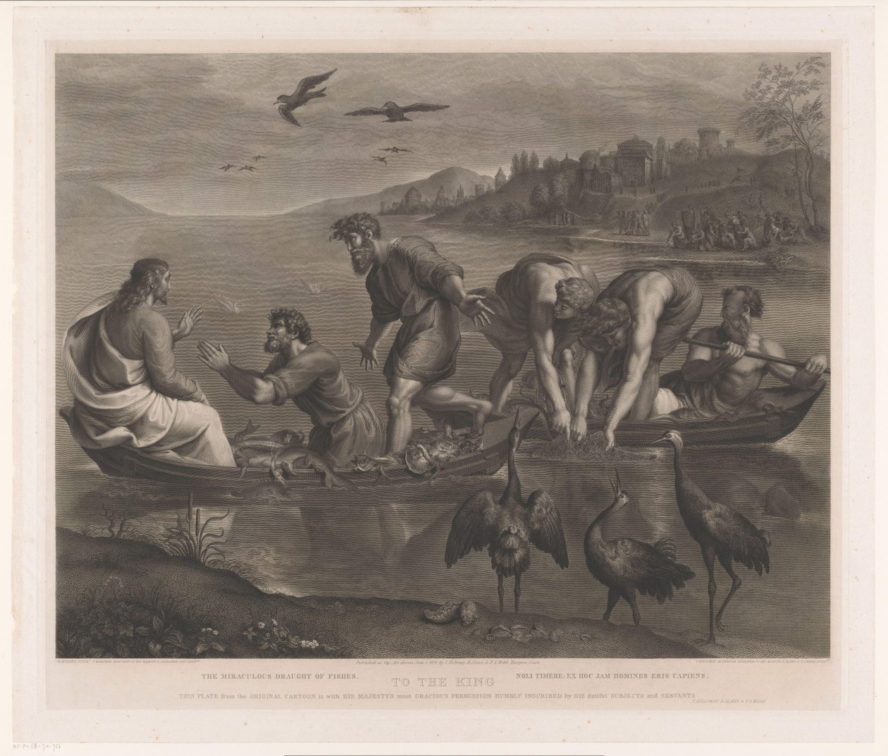 The Miraculous Draught of Fishes (The Raphael Cartoons) by Thomas Holloway