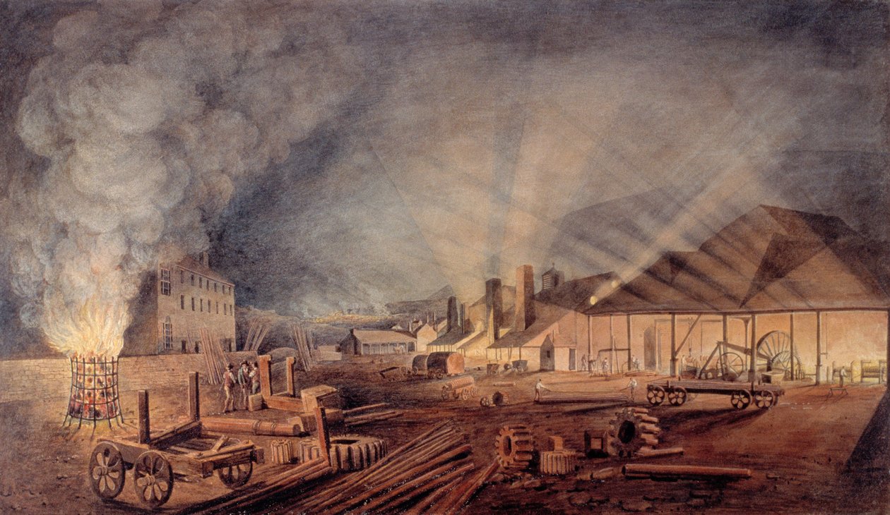 Rolling Mills by Thomas Horner
