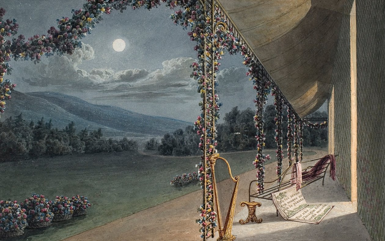 Rheola, Scene from the Drawing Room by Thomas Hornor