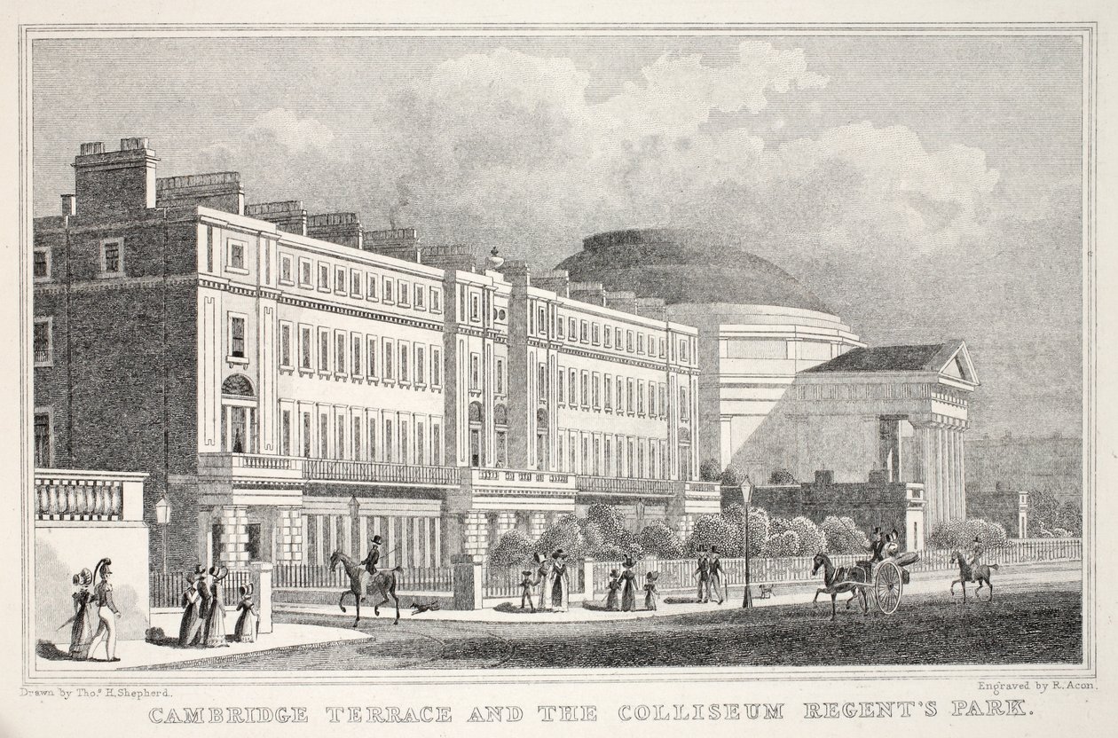 Cambridge Terrace and the Colliseum, Regent