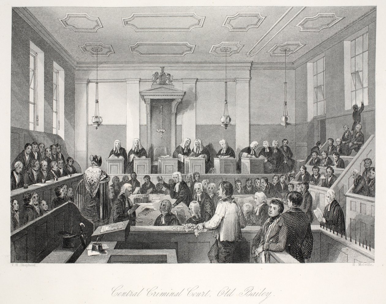 Central Criminal Court at the Old Bailey, from 