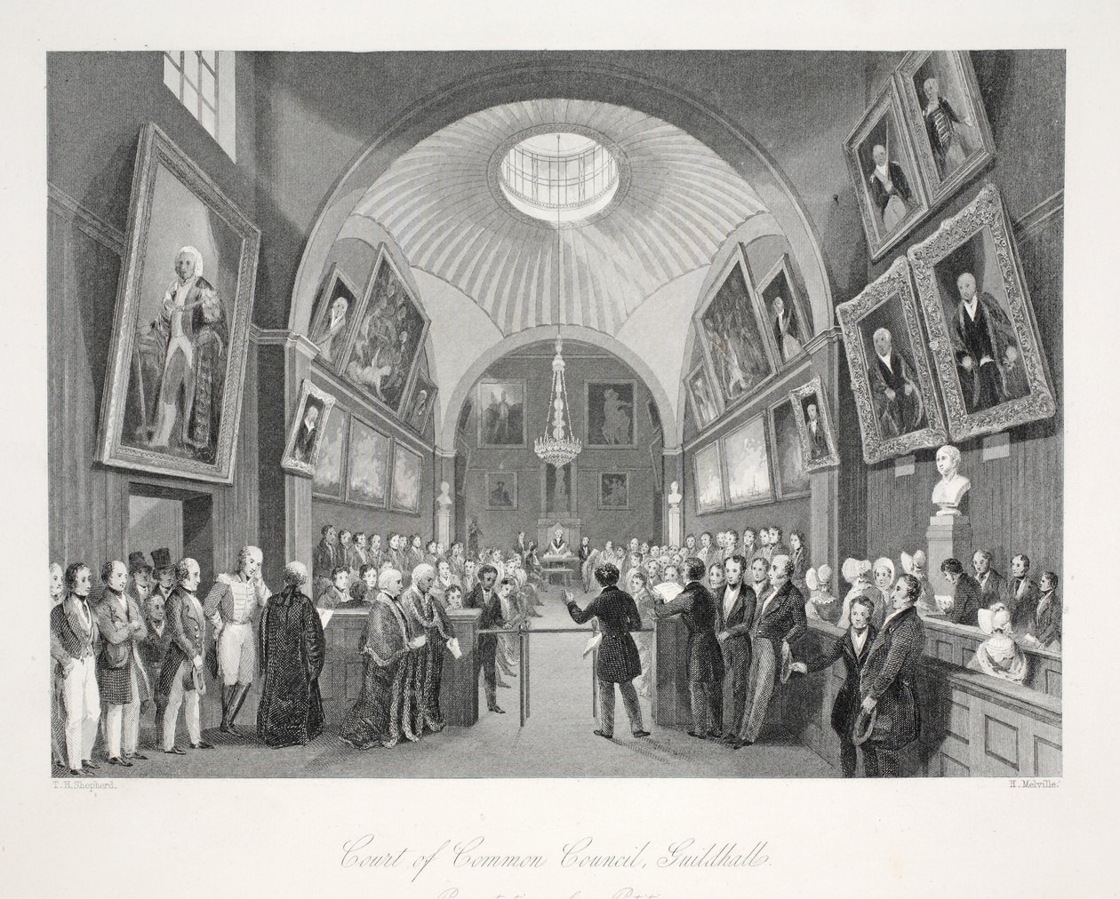 Court of Common Council, Guildhall, from 