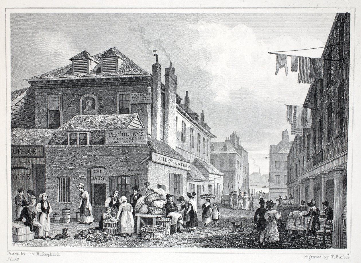 Hungerford Market, Strand, from 