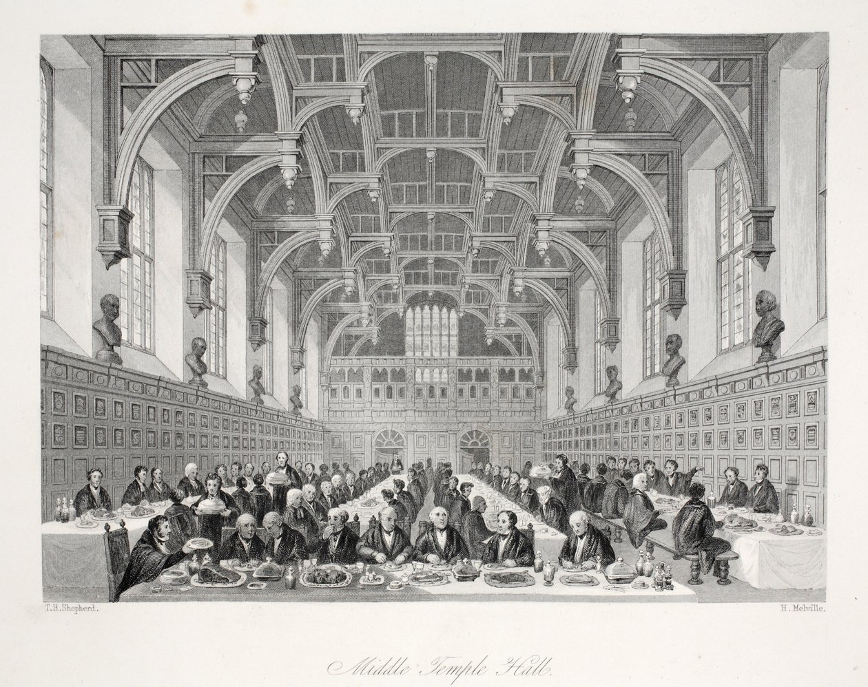 Middle Temple Hall, from 
