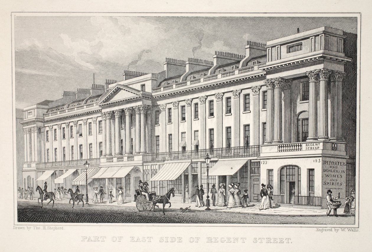 Part of the East Side of Regent Street, from 