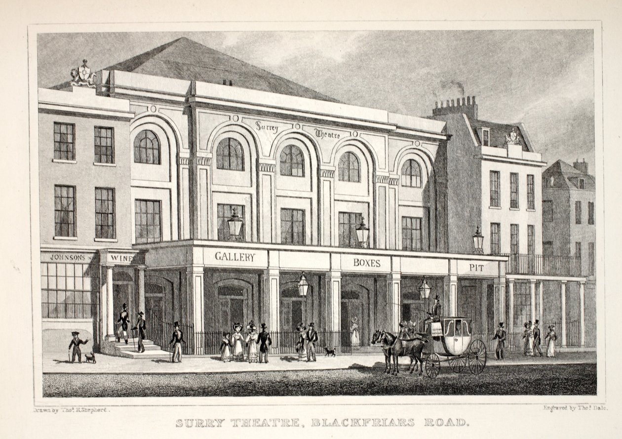 Surry Theatre, Blackfriars Road, from 