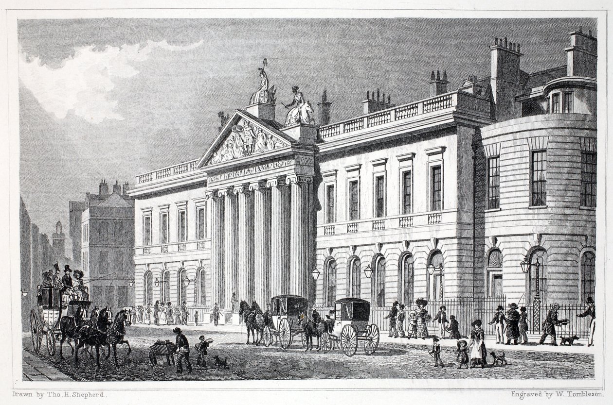 The East India House, from 