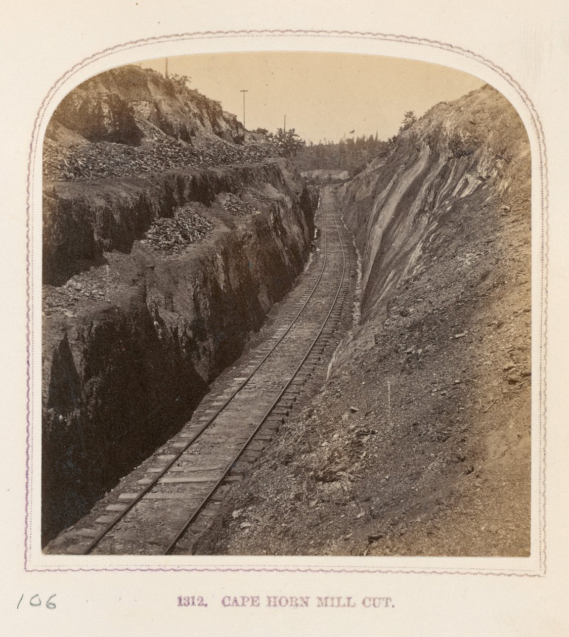 Cape Horn Mill Cut by Thomas Houseworth