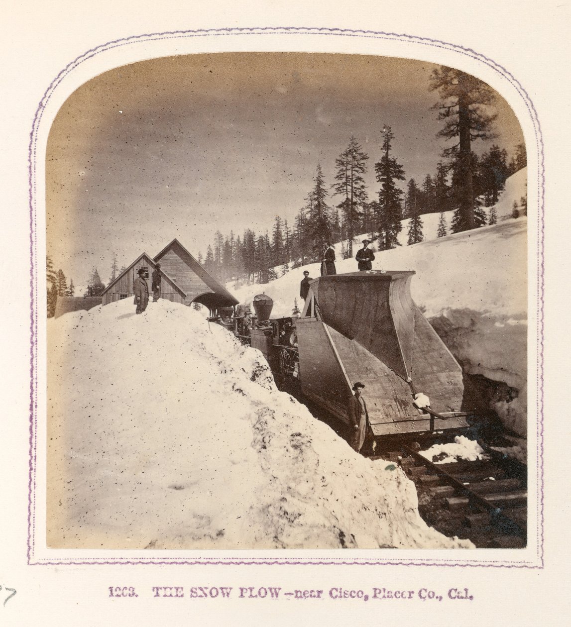 The Snow Plow by Thomas Houseworth