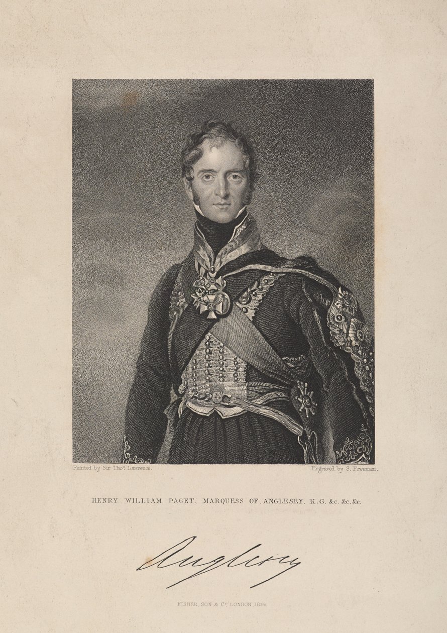 Henry William Paget, Marquess of Anglesey K.G., 1846 by Thomas Lawrence