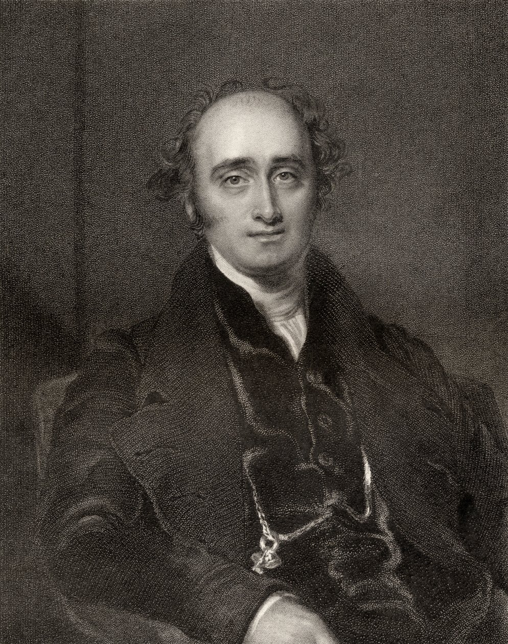 John Wilson Croker, engraved by T.H. Parry, from 'National Portrait ...