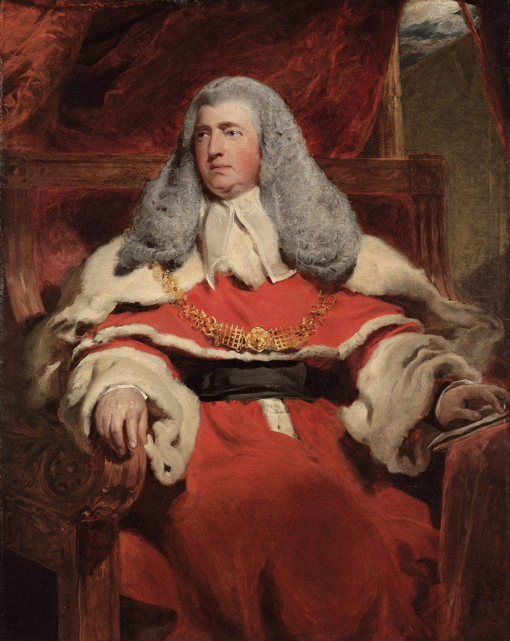 Portrait of Edward Law, 1st Baron Ellenborough, M.P. by Thomas Lawrence
