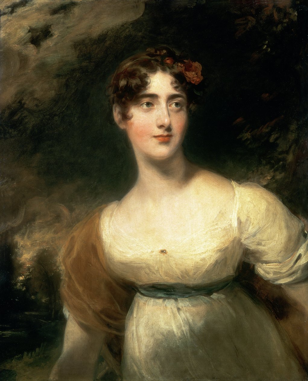 Portrait of Lady Emily Harriet Wellesley-Pole, later Lady Raglan by Thomas Lawrence