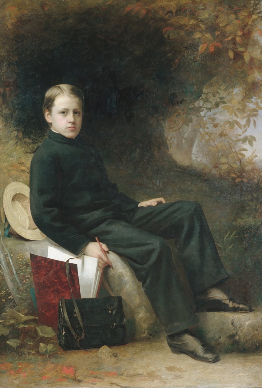 Amory Sibley Carhart, ca. 1860-65 by Thomas Le Clear