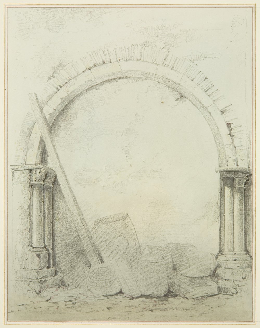 Arches and columns in Mereweather