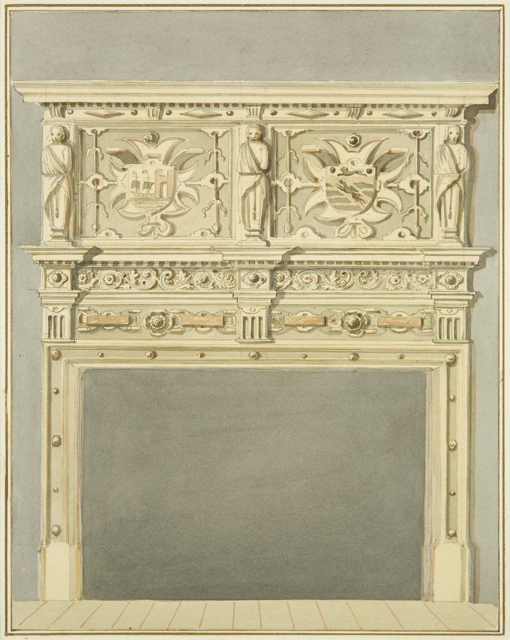 Chimneypiece at Mr Charles Thomas