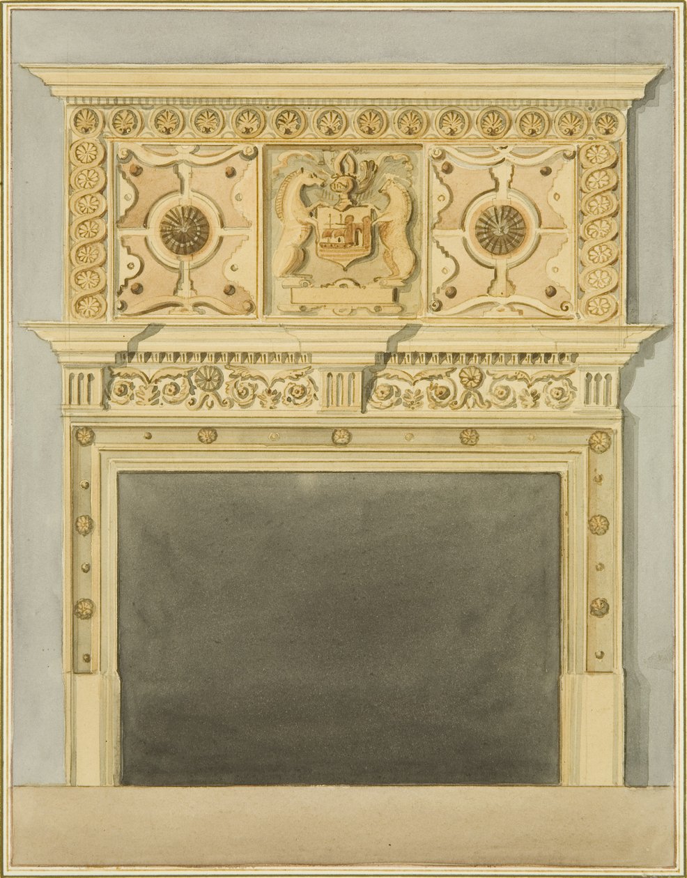 Chimneypiece in Robert Adams