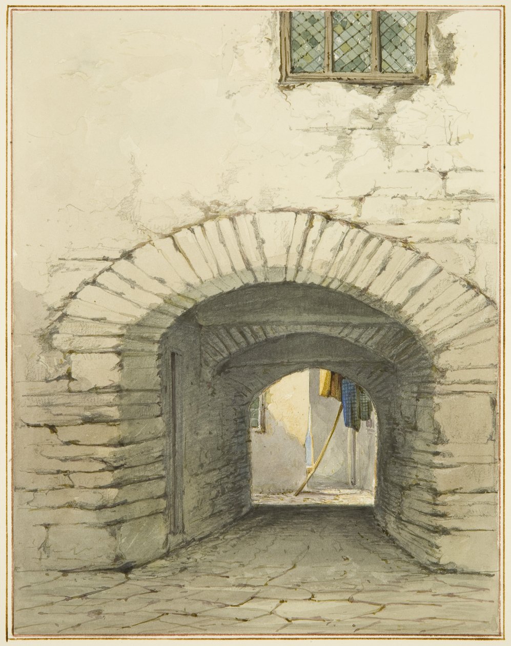 Passage Archway off Marsh Street by Thomas Leeson the Elder Rowbotham