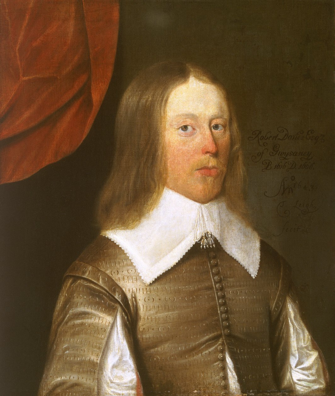 Robert Davies of Gwysaney 1616-1666 by Thomas Leigh