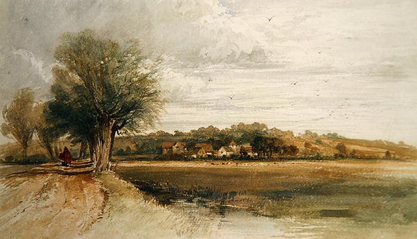 Figures on a Path by Thomas Lound