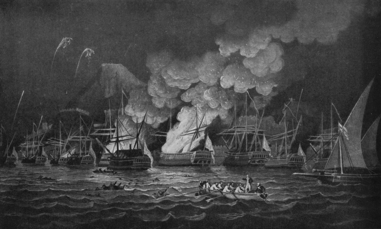 The Defence of Gibraltar by Thomas Luny