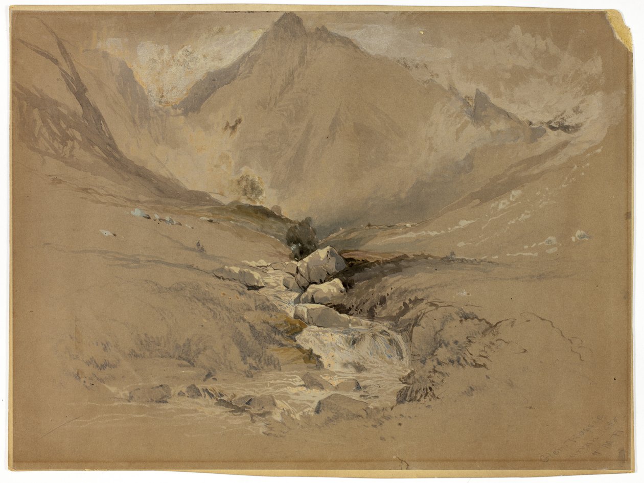 Glen Rossie by Thomas Miles Richardson the younger