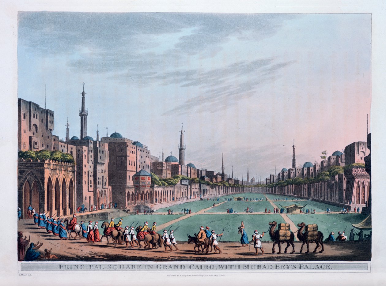 Principal Square in Grand Cairo, with Murad Bey