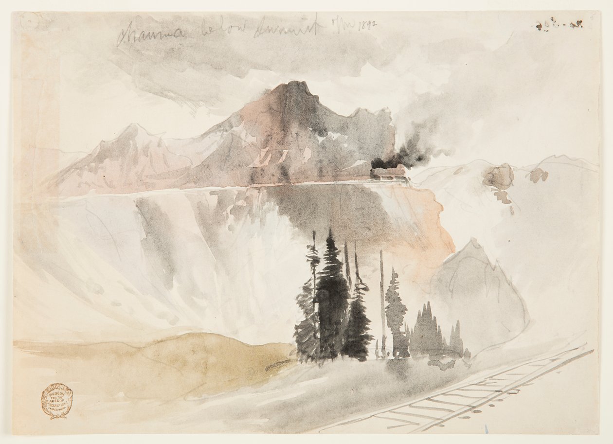 Chama Below the Summit by Thomas Moran
