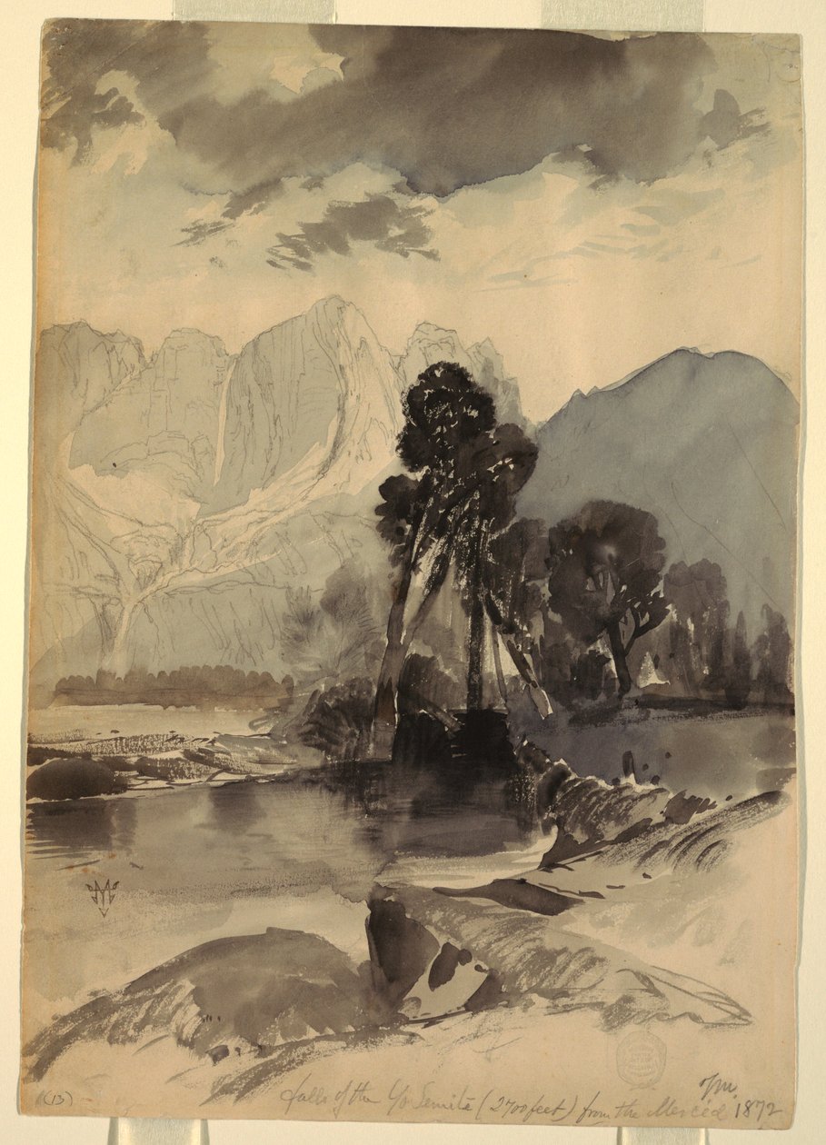 Falls of Yosemite, 1872 by Thomas Moran