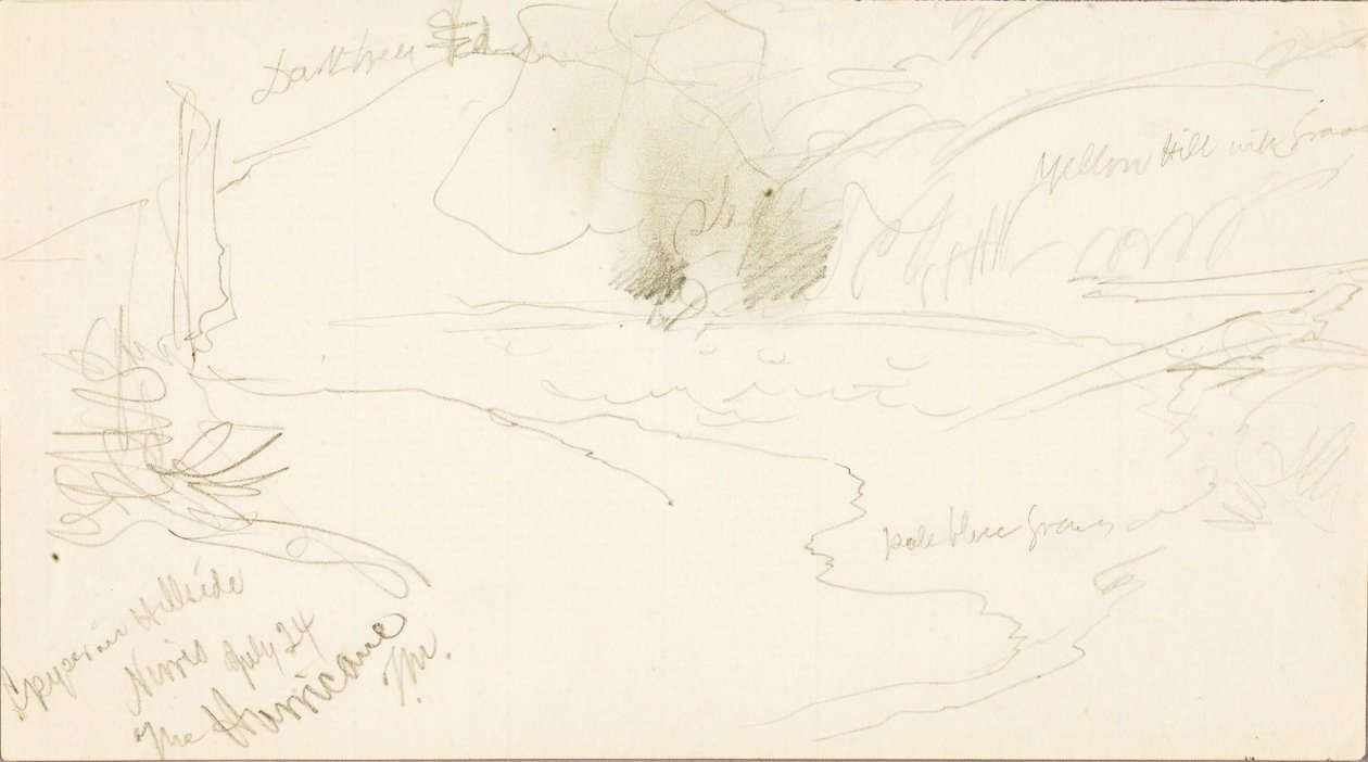 Geyser in Hillside, Norris, the Hurricane by Thomas Moran