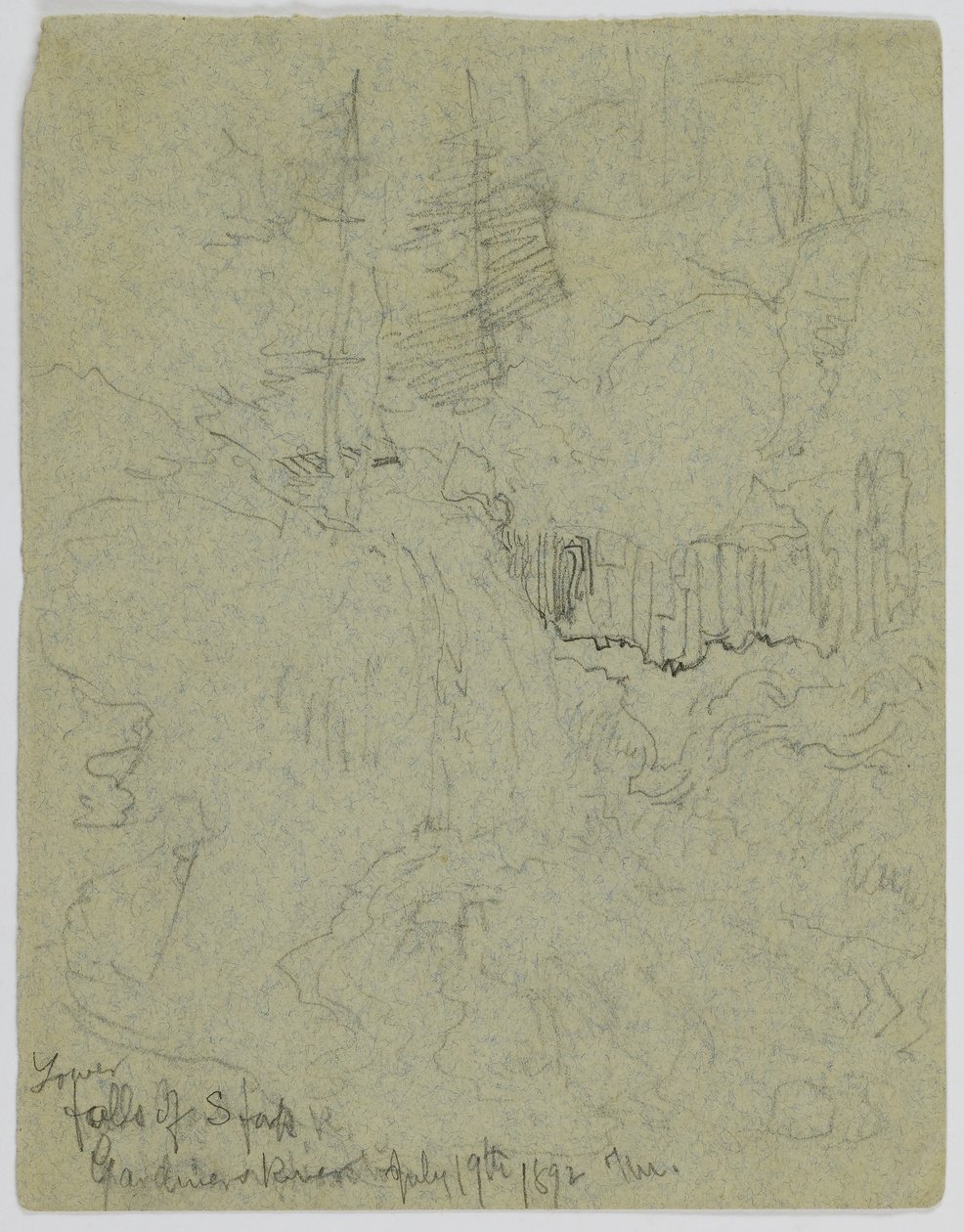 Lower Falls of the South Fork, Gardiner