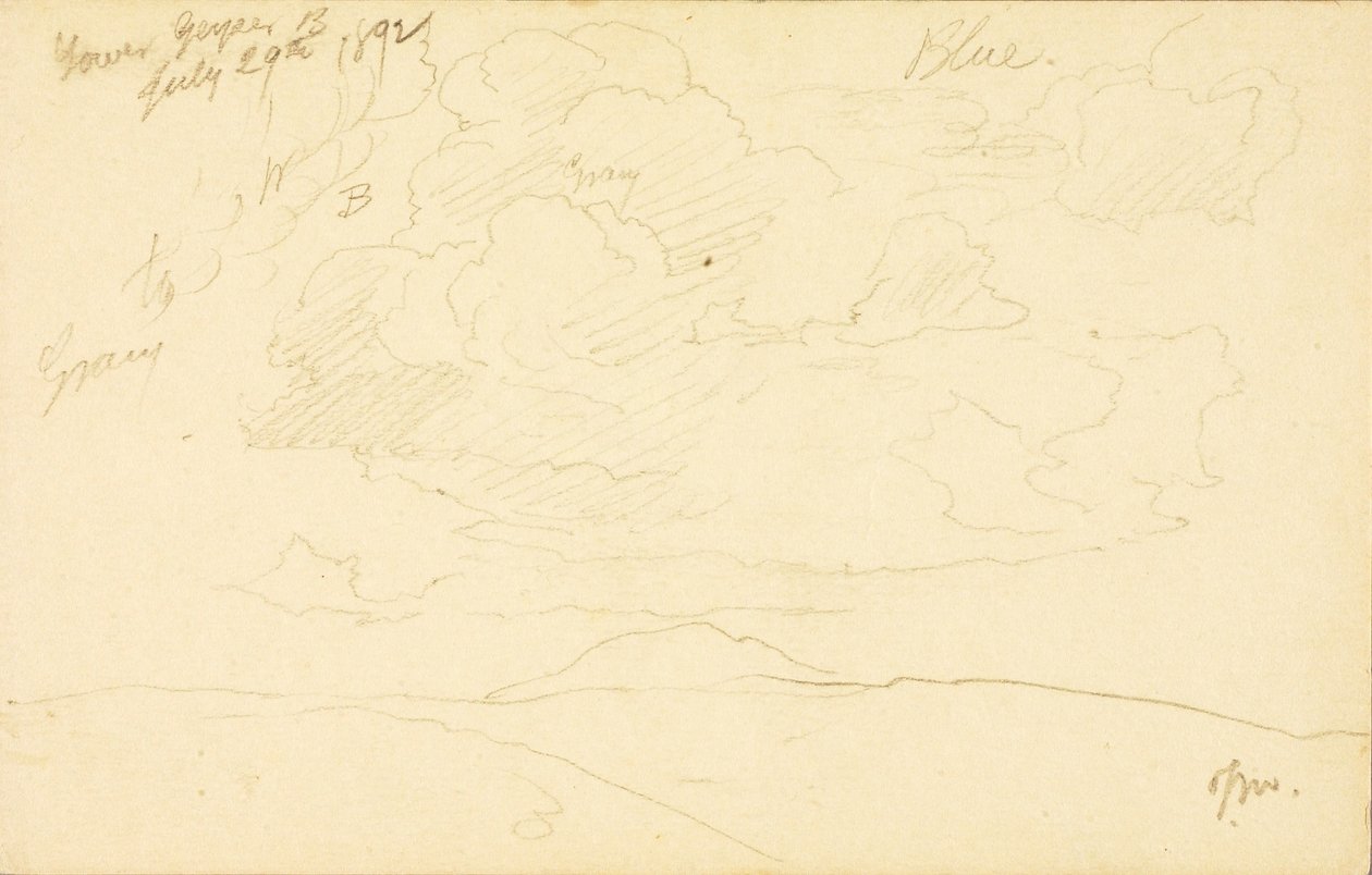 Lower Geyser Basin by Thomas Moran