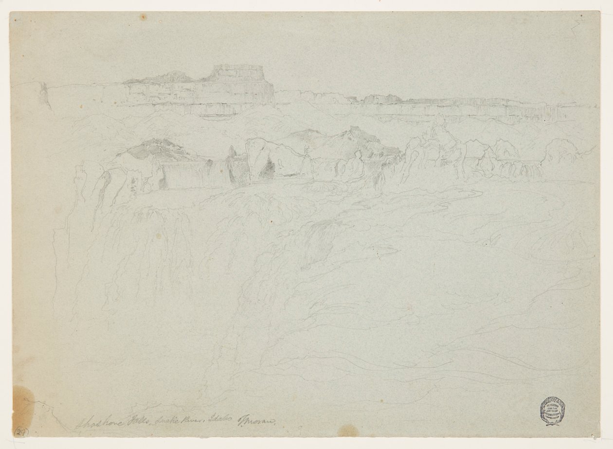 Shoshone Falls, Snake River, Idaho by Thomas Moran