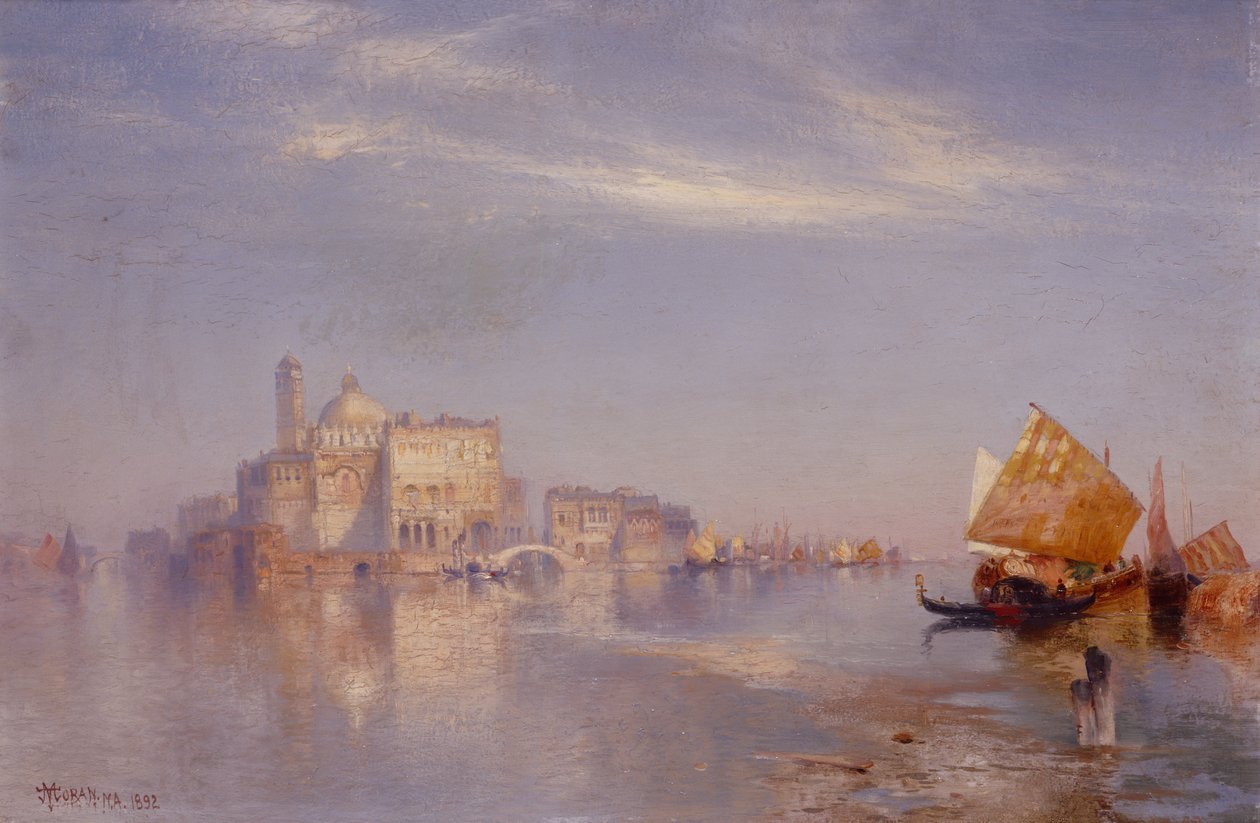 View of Venice by Thomas Moran
