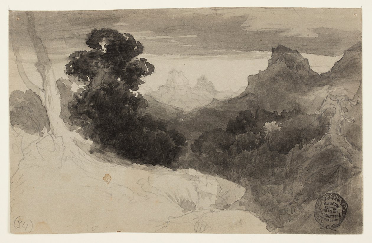 View of the Tetons, Wyoming by Thomas Moran