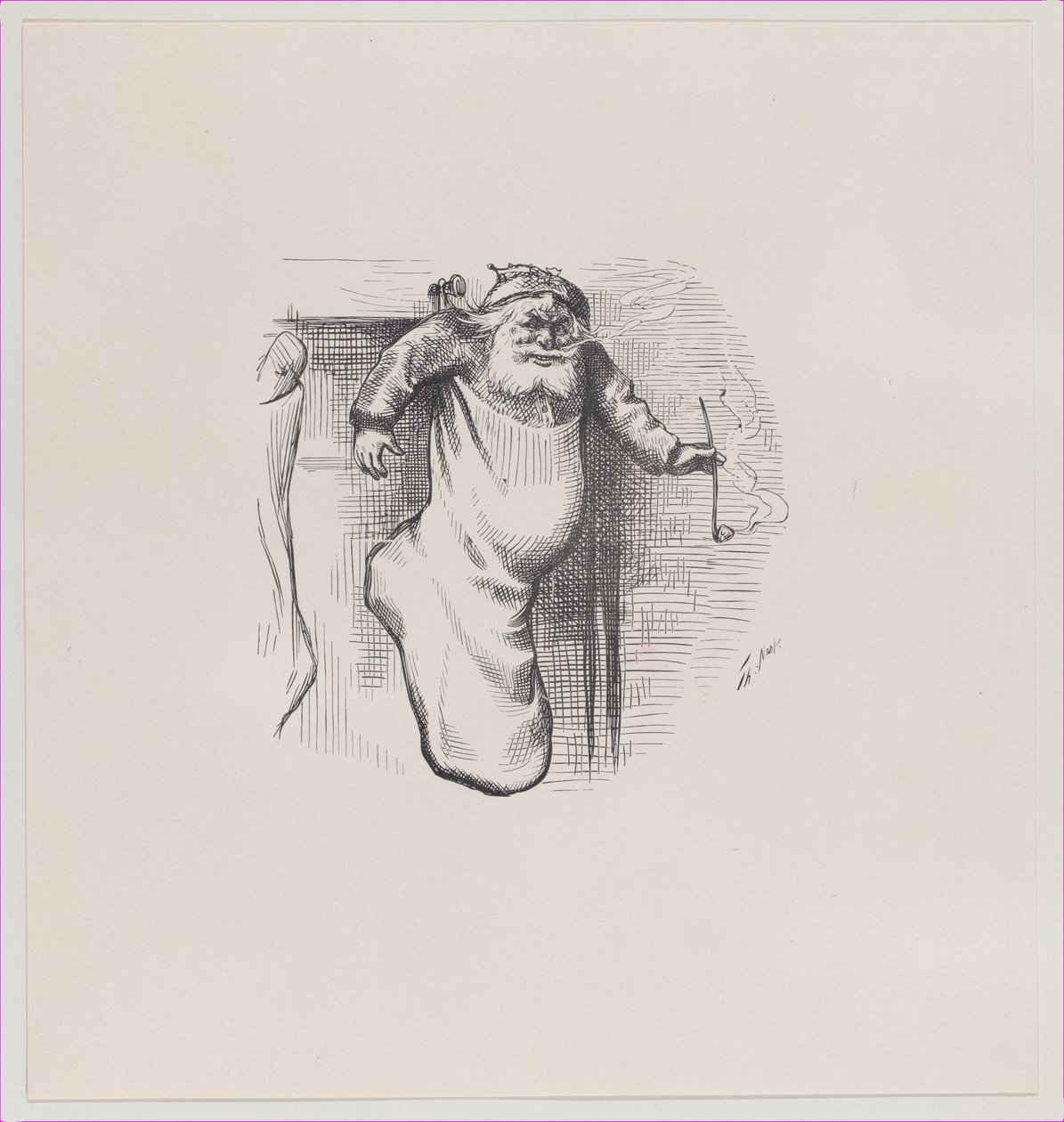 A Stocking Full by Thomas Nast