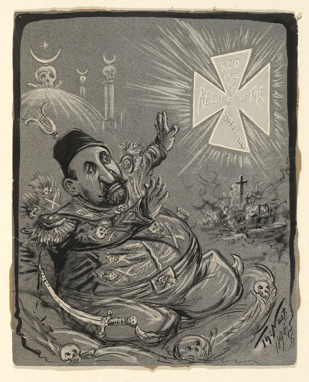 Never Did Care For Christian Enlightenment by Thomas Nast