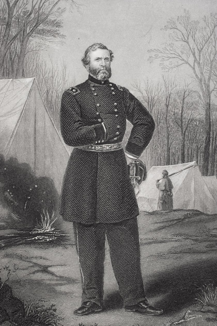 Portrait of General George Henry Thomas (1816-70) by Thomas Nast
