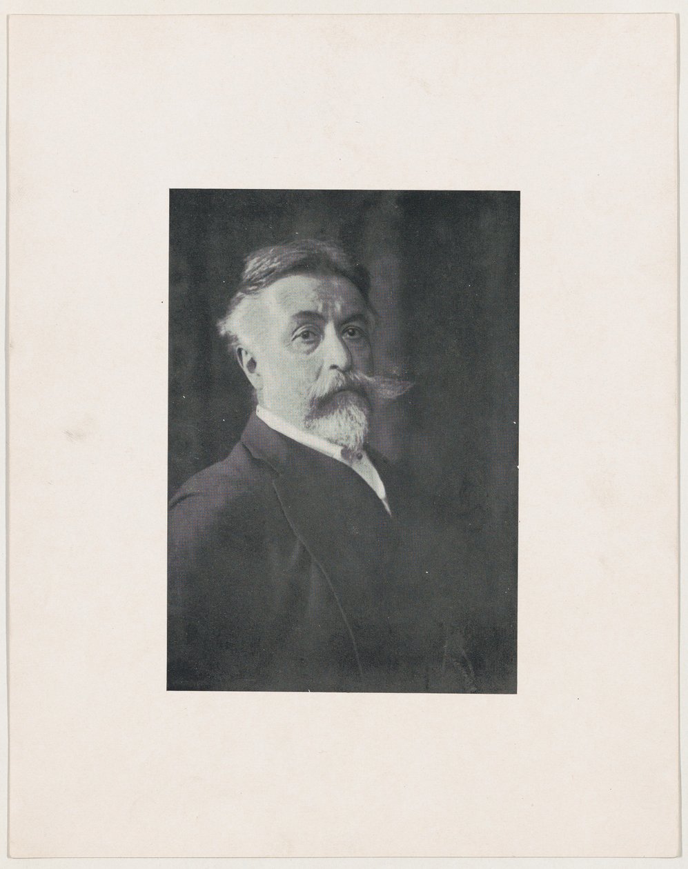 Reproduction of a Photograph of Thomas Nast by Thomas Nast