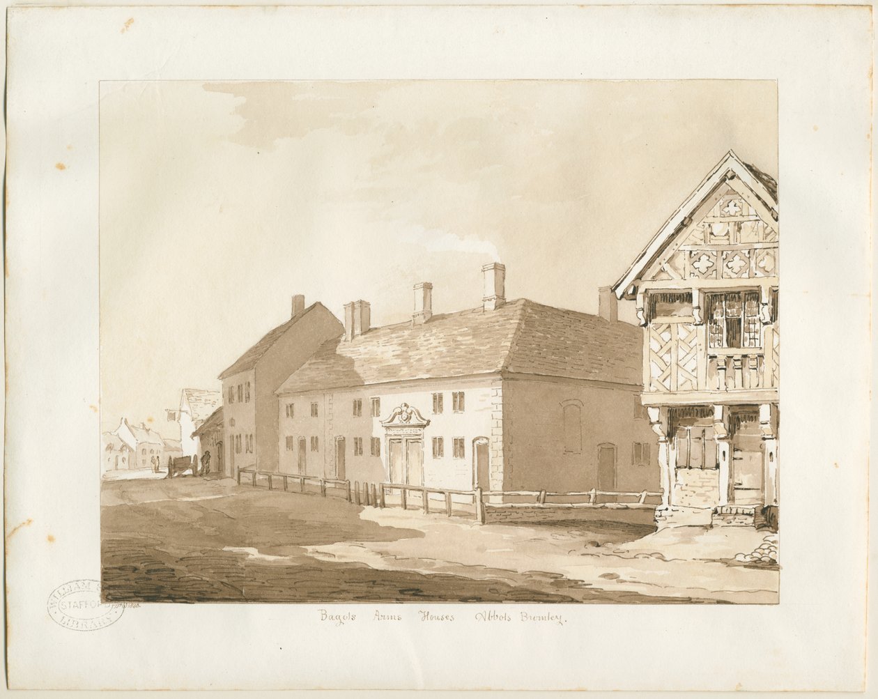 Abbots Bromley Almshouses by Thomas Peploe Wood