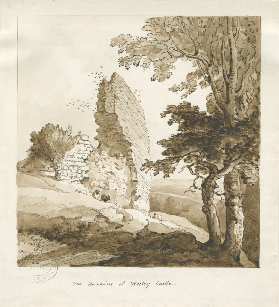 Audley - Heeley Castle by Thomas Peploe Wood