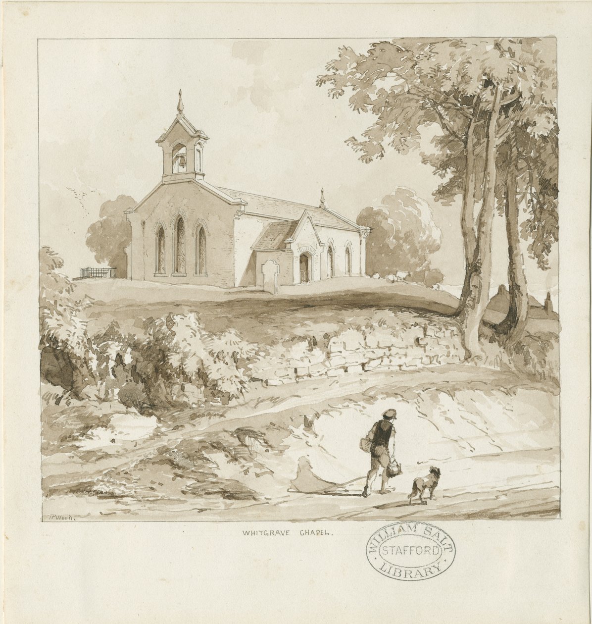 Stafford - Whitgreave Chapel by Thomas Peploe Wood