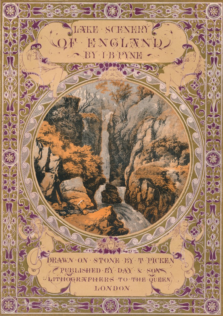 Frontispiece to Lake Scenery of England by Thomas Picken