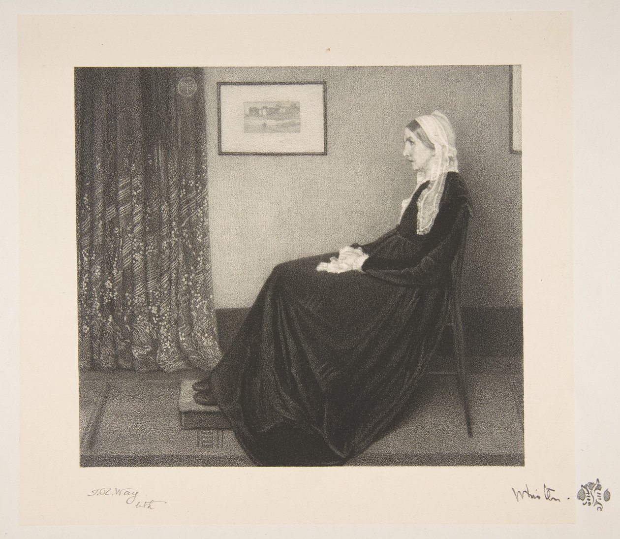 Arrangement in Grey and Black: Portrait of the Artist