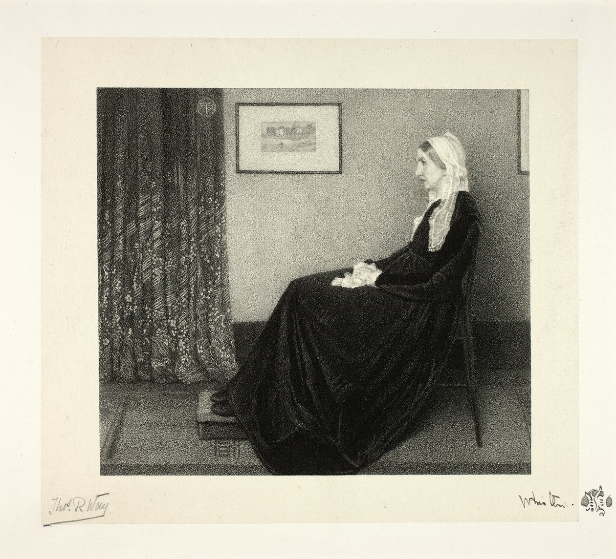 Arrangement in Grey and Black: Portrait of the Artist
