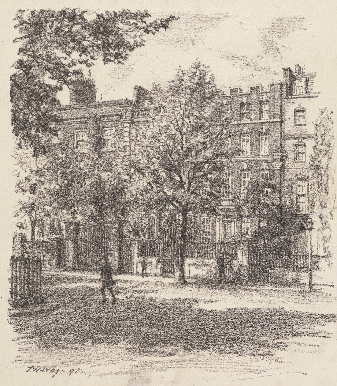 No.4 Cheyne Walk, Chelsea by Thomas Robert Way