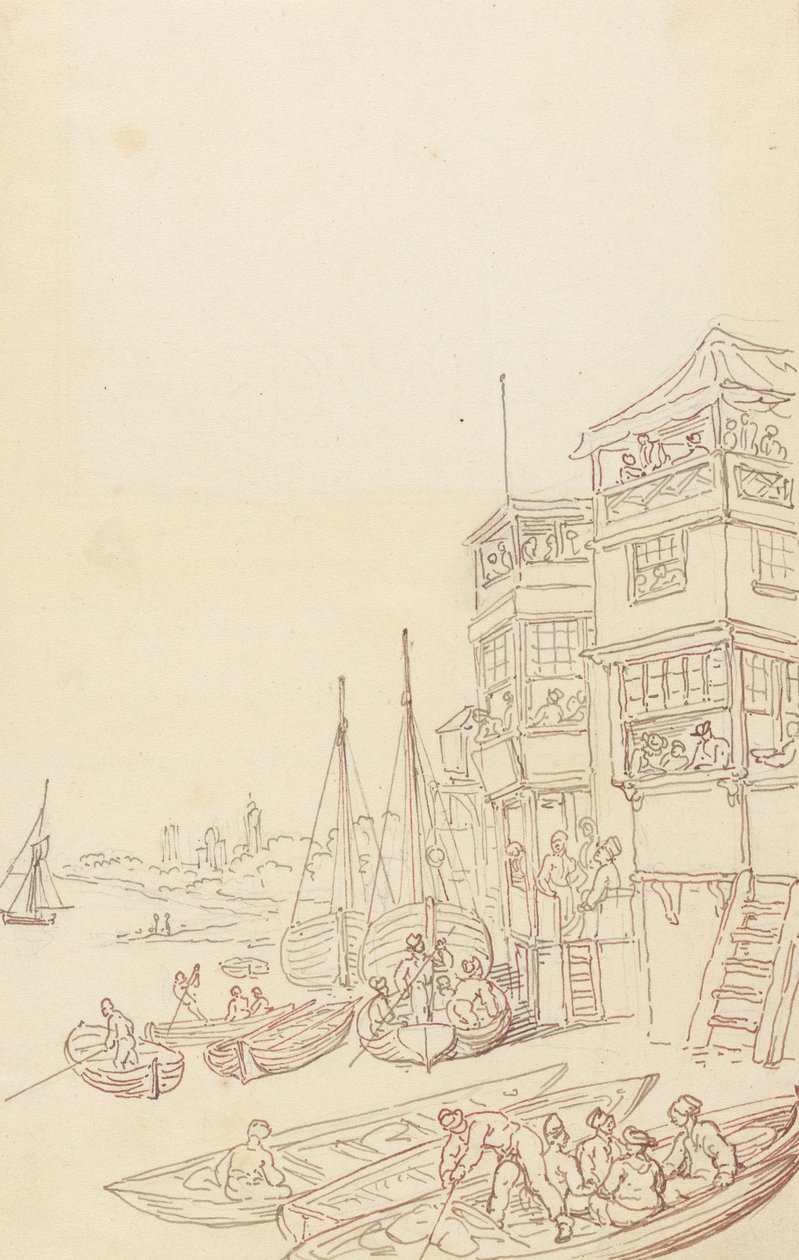 Album Drawing by Thomas Rowlandson